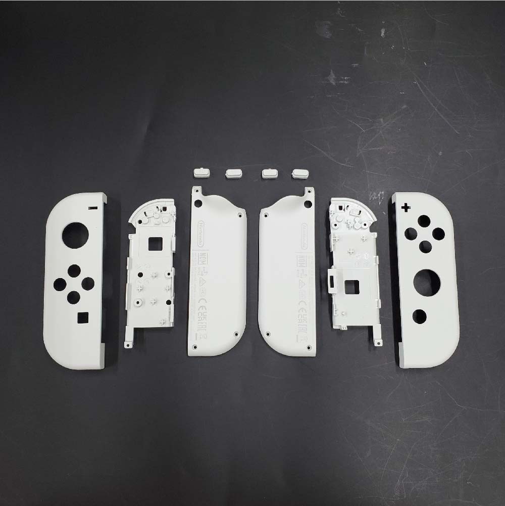 Switch OLED 原裝替換殼|白色/黑色|Joy-Con / 底座 Switch OLED 原裝替換殼|白色/黑色|Joy-Con / 底座