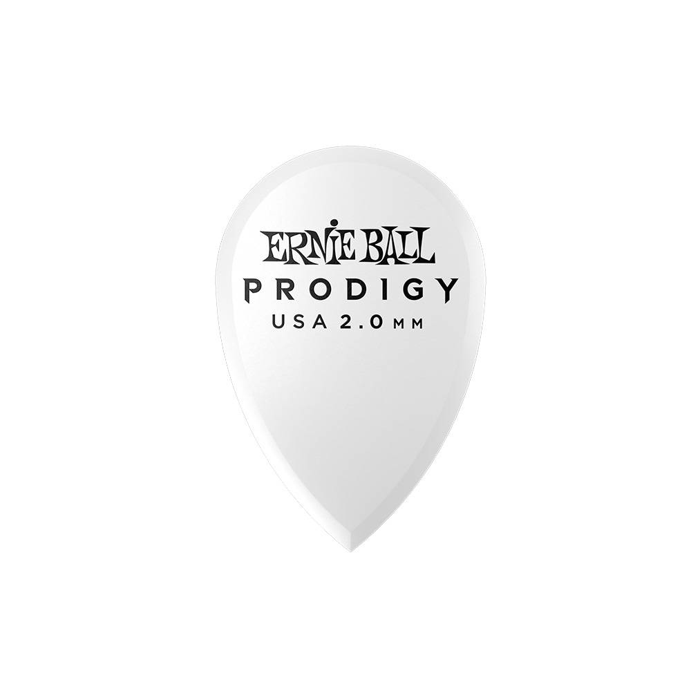 Ernie Ball Prodigy Picks Teardrop Sharp 2.0mm 9336 匹克 (6片裝)