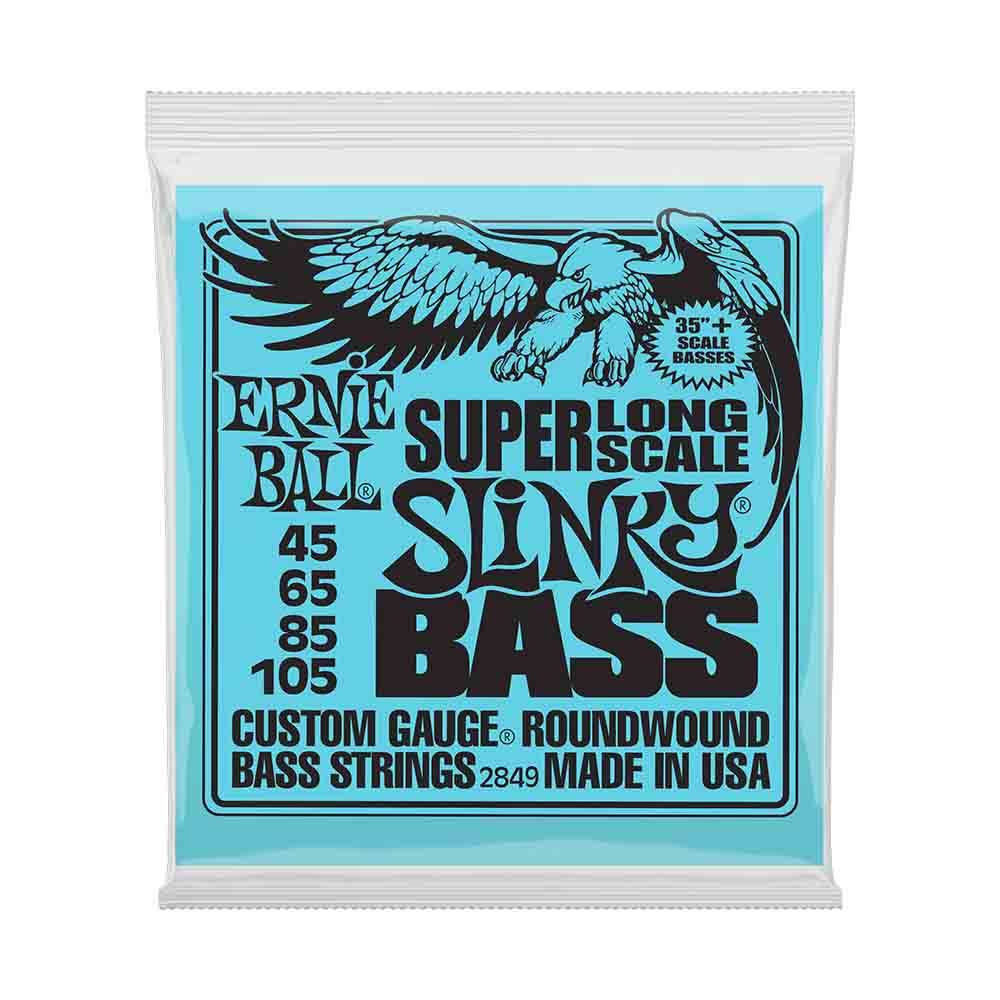 Ernie Ball Super Long Scale Slinky 2849 鎳纏繞 電貝斯套弦 45-105