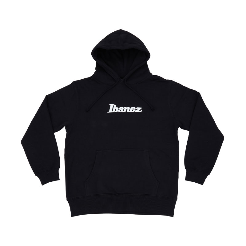 Ibanez Logo IBAP001 黑色長袖連帽T