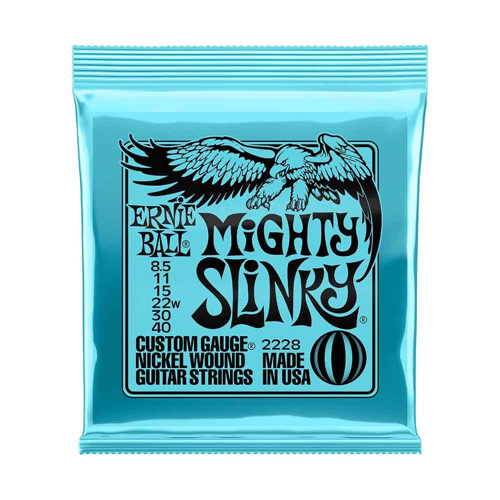 Ernie Ball Mighty Slinky 2228 鎳纏繞 電吉他套弦 8.5-40