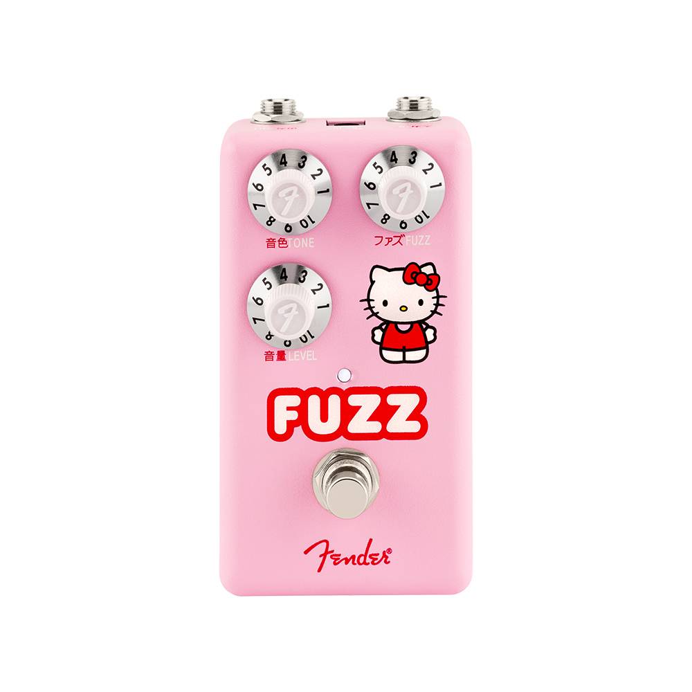 Fender HELLO KITTY FUZZ 聯名款效果器