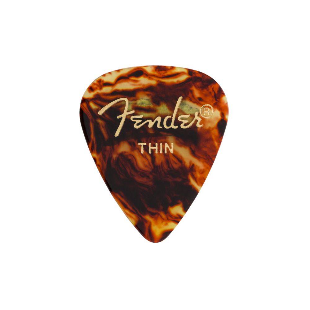 Fender Classic Celluloid 351 Shape Tortoise Shell - 1 Gross 匹克(144入組)