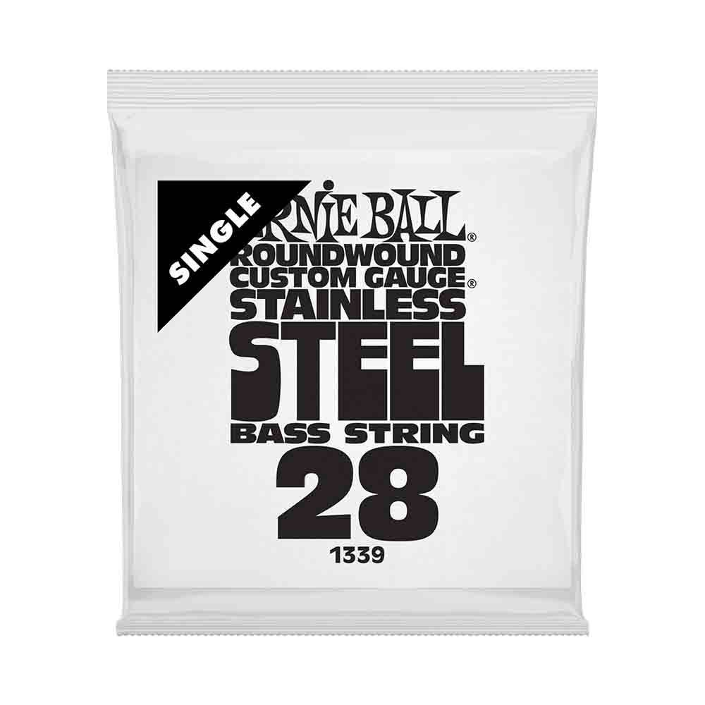 Ernie Ball Stainless Steel 1339 經典不鏽鋼 電貝斯零弦 (單入裝) 28W
