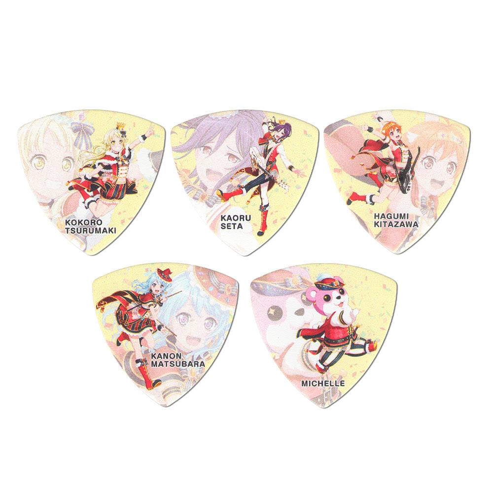 ESP BanG Dream Hello Happy World ver.3 聯名款匹克(五入組)