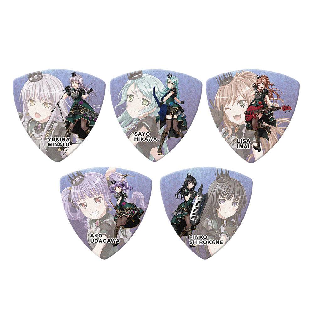 ESP BanG Dream Roselia ver.4 聯名款匹克(五入組)