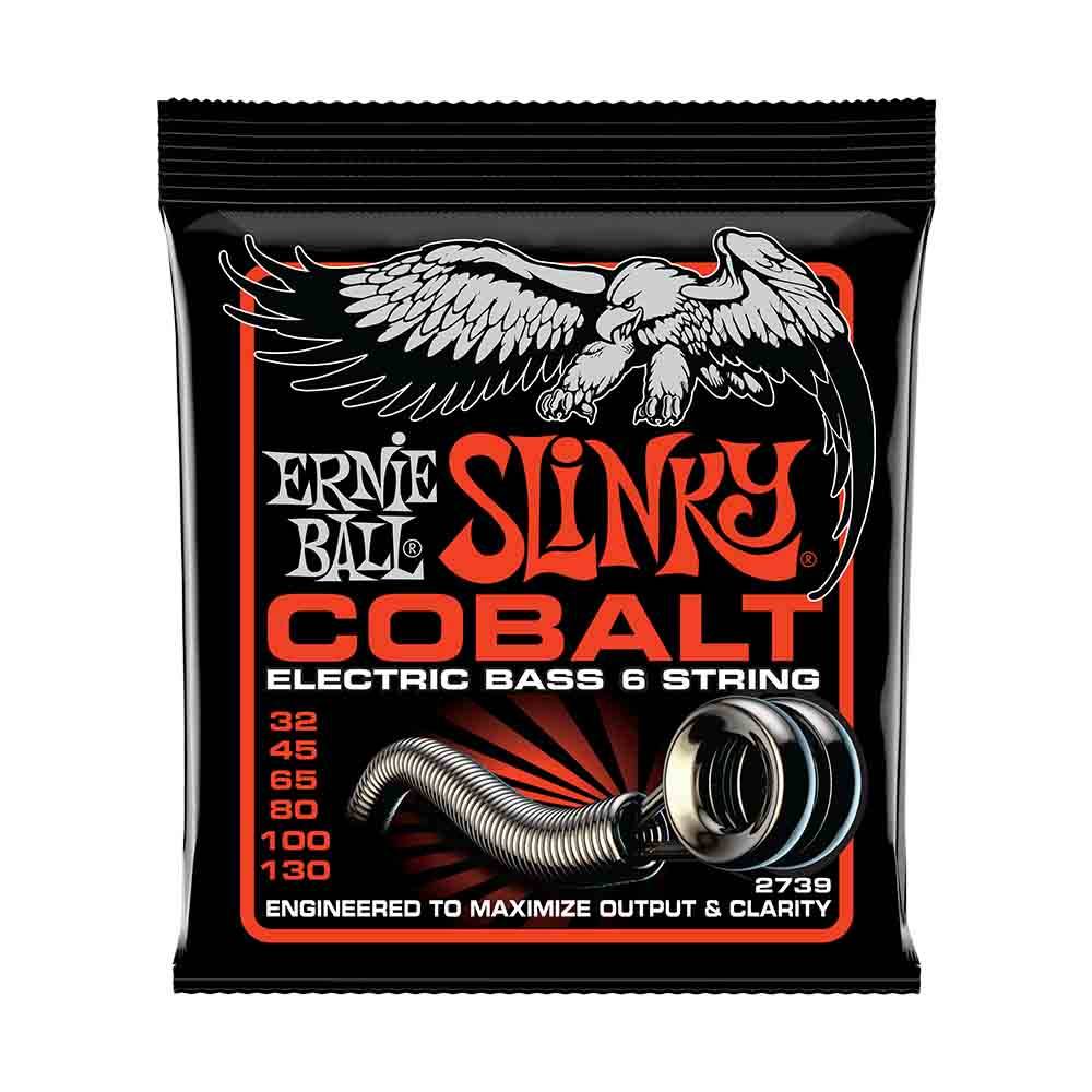 Ernie Ball Slinky Cobalt 2739 高出力鈷弦 電吉他六弦套弦 32-130 Ernie Ball Slinky Cobalt 2739 高出力鈷弦 電吉他六弦套弦 32-130