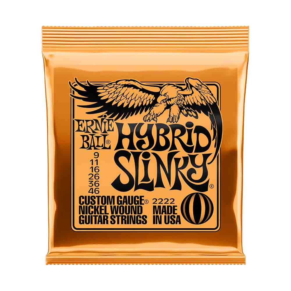 Ernie Ball Hybrid Slinky 2222 鎳纏繞 電吉他套弦 09-46