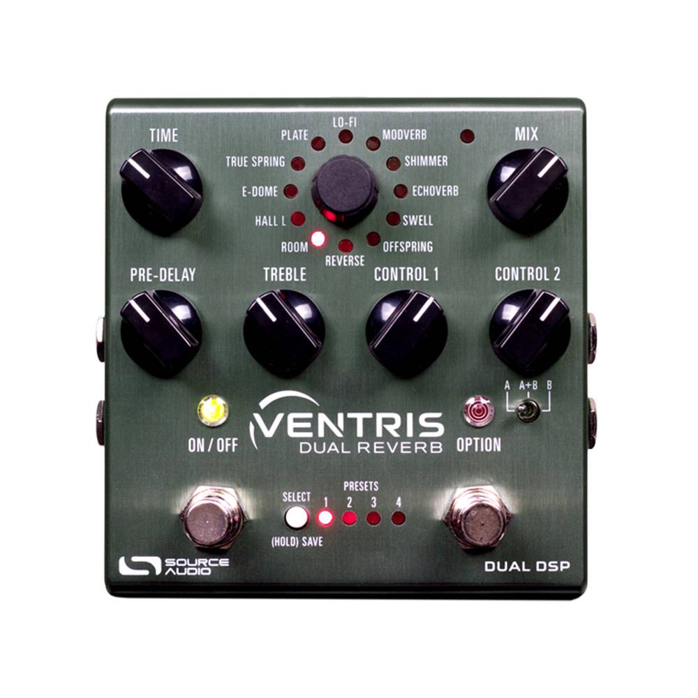 Source Audio Ventris Dual Reverb 效果器 Source Audio Ventris Dual Reverb 效果器