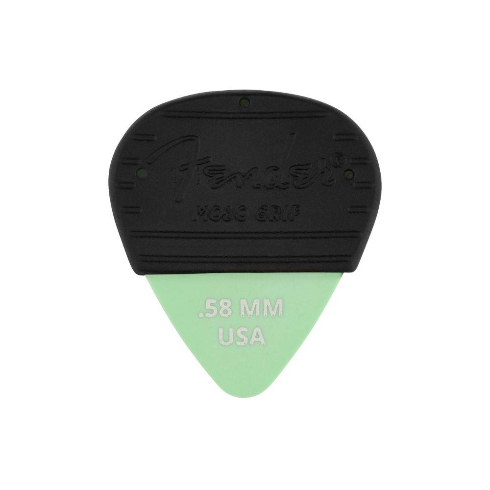 Fender Mojo Grip Dura-Tone Delrin Surf Green 匹克 (三入組)