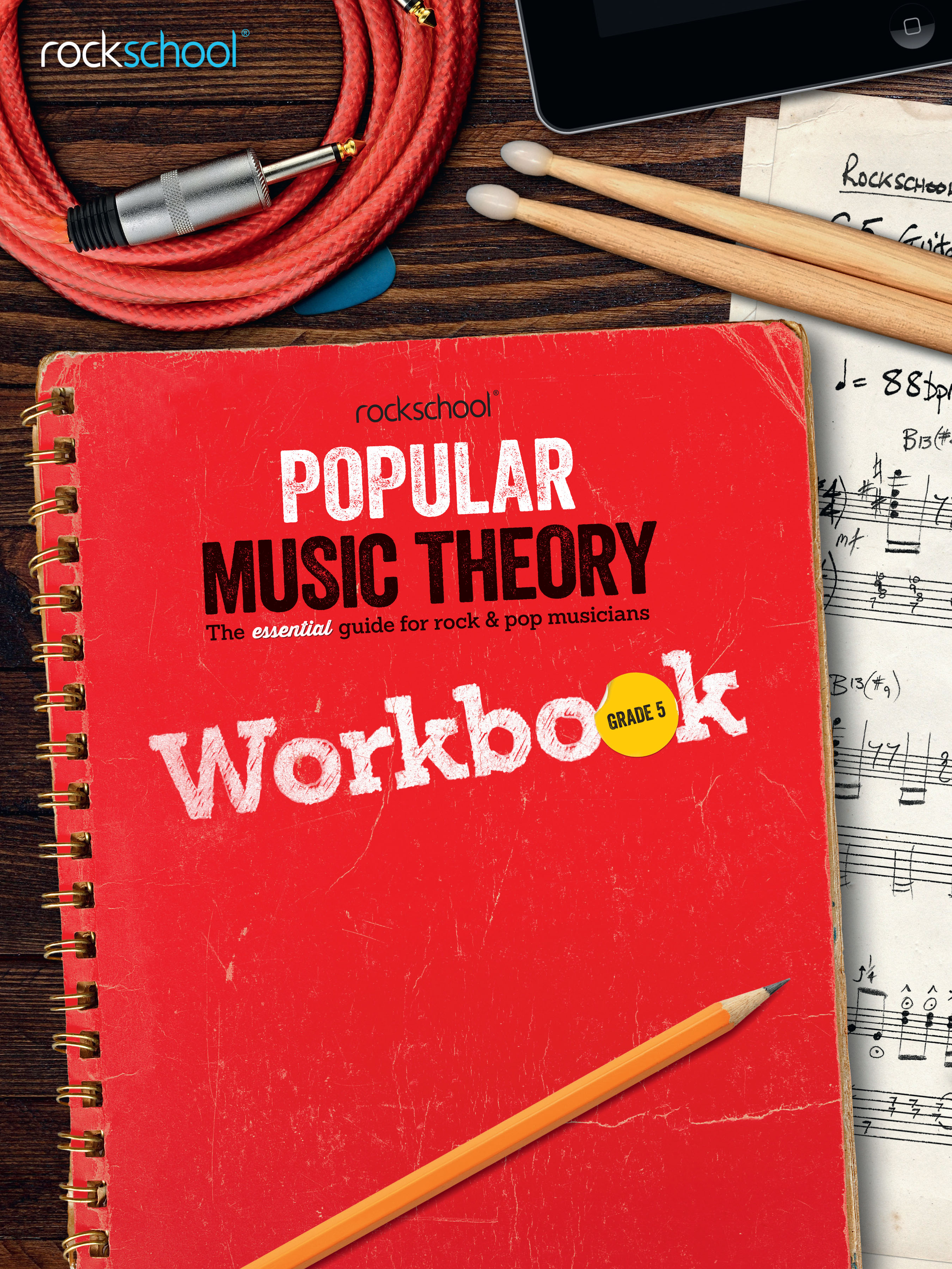 ROCKSCHOOL POPULAR MUSIC THEORY WORKBOOK GRADE 5 流行樂理檢定書 MUSRSK011508