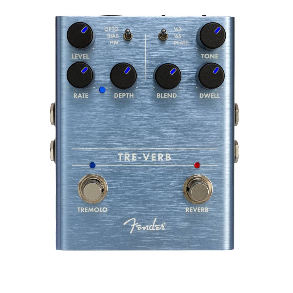 Fender Tre-Verb Digital Reverb/Tremolo 效果器