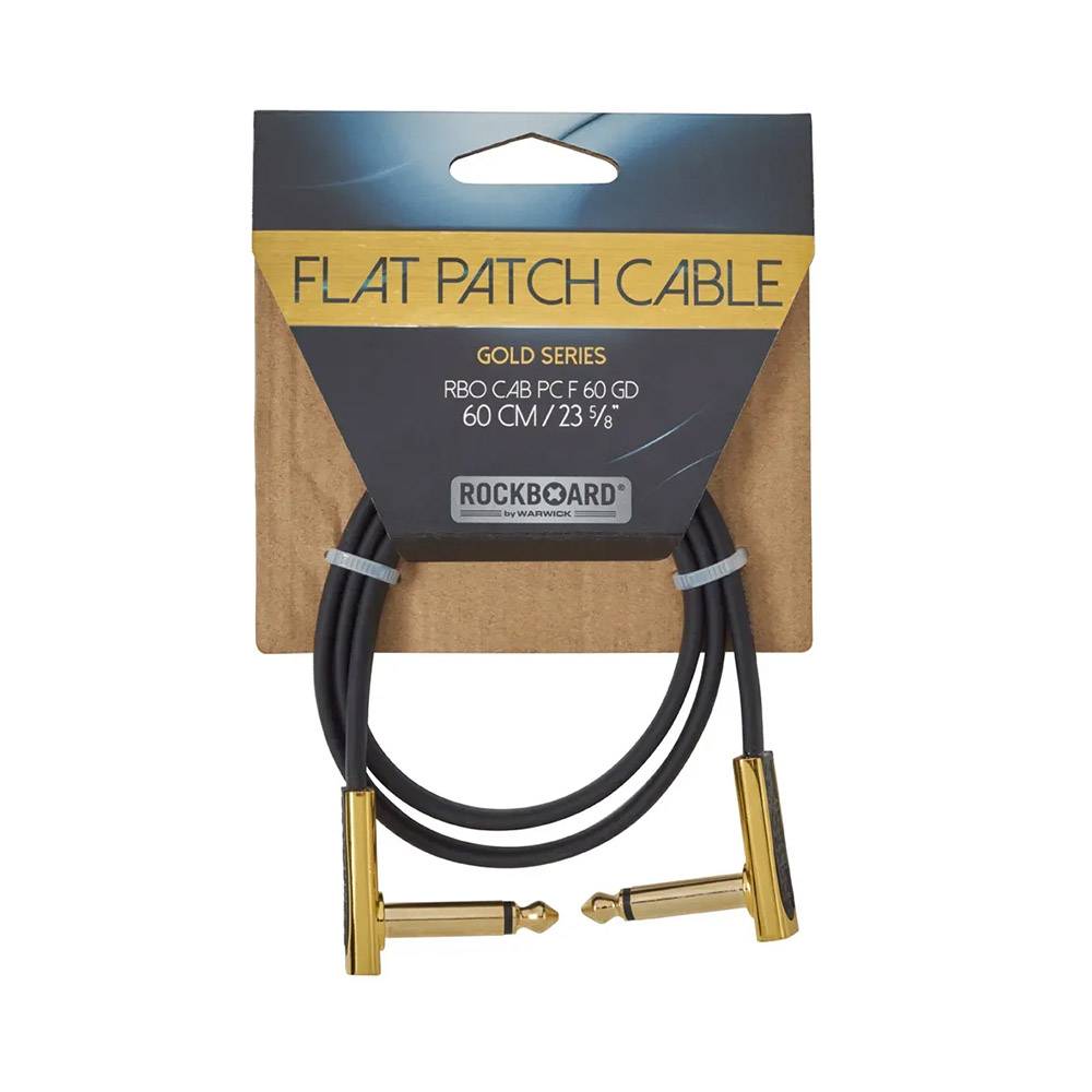 RockBoard Gold Series Flat Patch Cable 60cm 導線