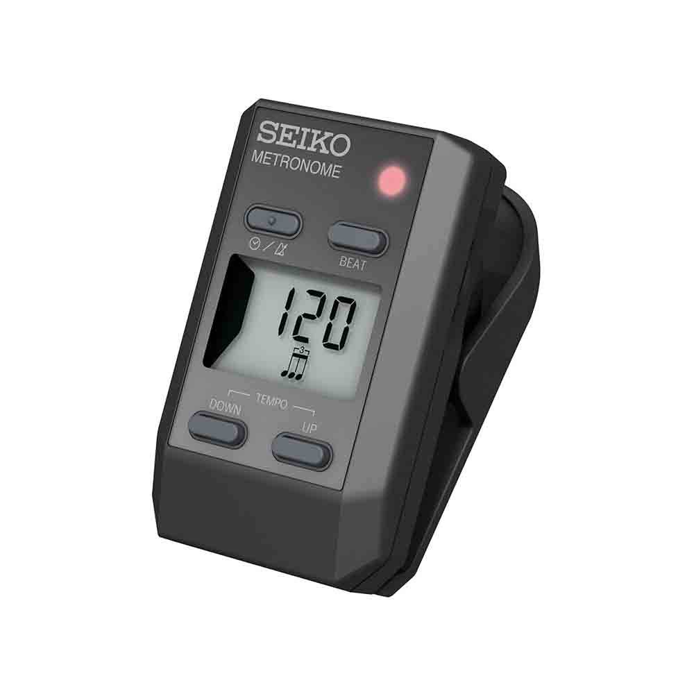 SEIKO DM51B 夾式數位節拍器 黑色