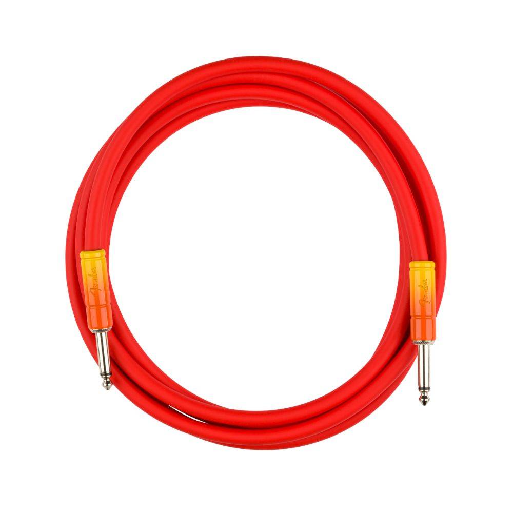 Fender Ombré Instrument Cables - Tequila Sunrise 吉他導線