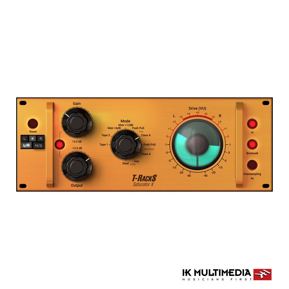 IK Multimedia T-RackS Saturator X 虛擬音色軟體