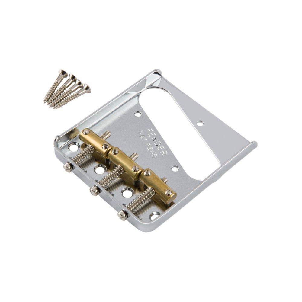 Fender 3-Saddle American Vintage Telecaster Bridge Assembly (Chrome)