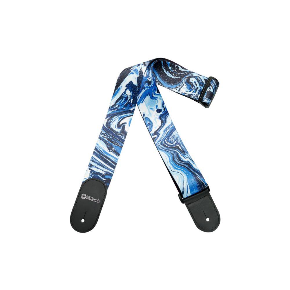 Dimarzio Steve Vai Print — Blue Universe Guitar Strap