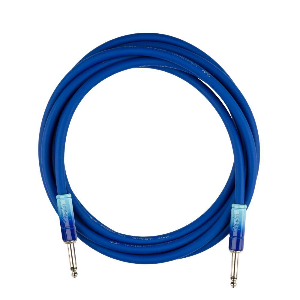 Fender Ombré Instrument Cables - Belair Blue 吉他導線