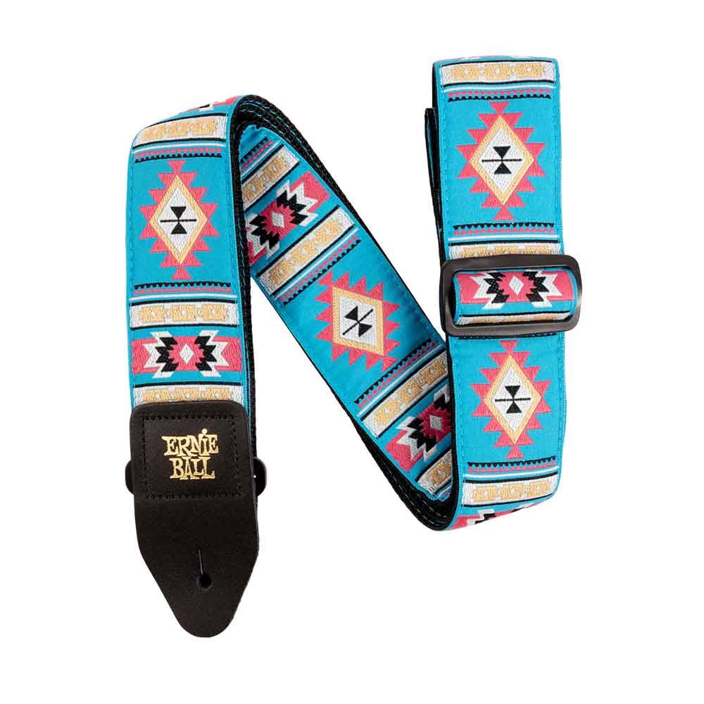 Ernie Ball Classic Jacquard Strap - Sedona Blue 5326 背帶