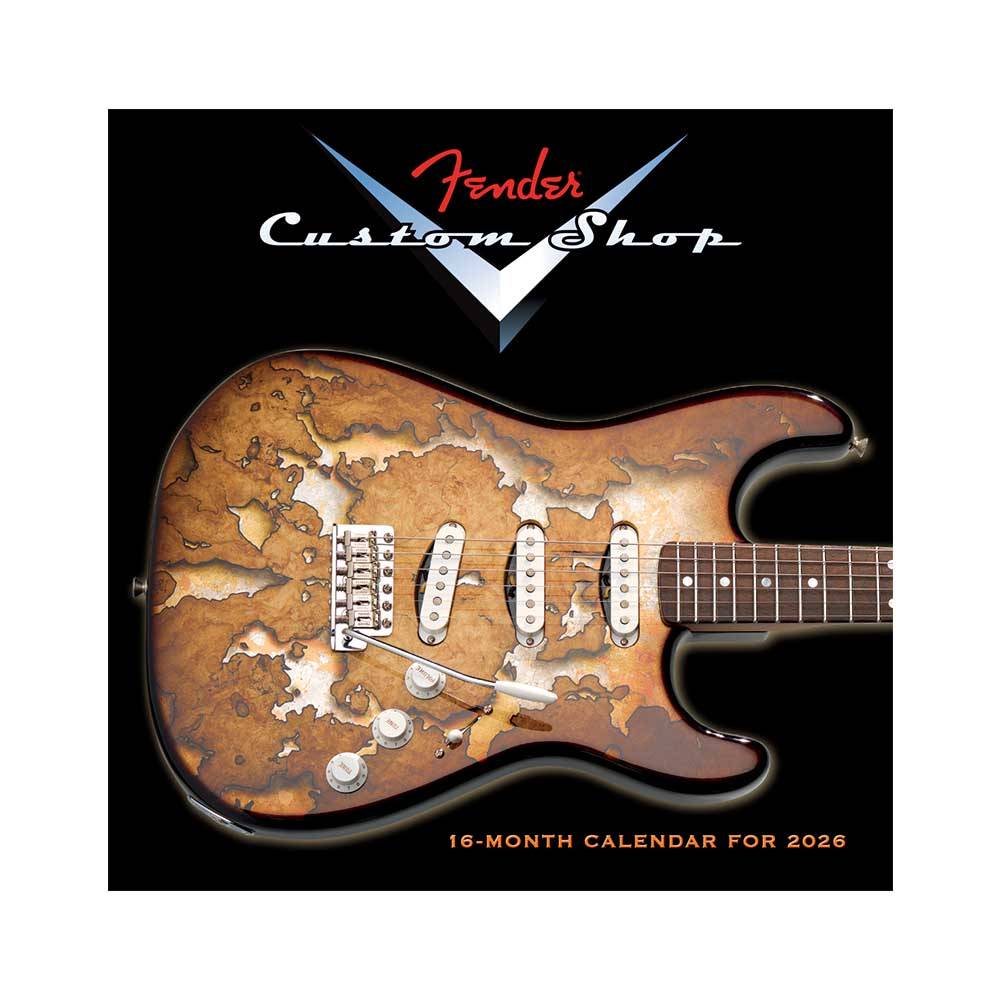 Fender 2026 Custom Shop Calendar 限量掛曆