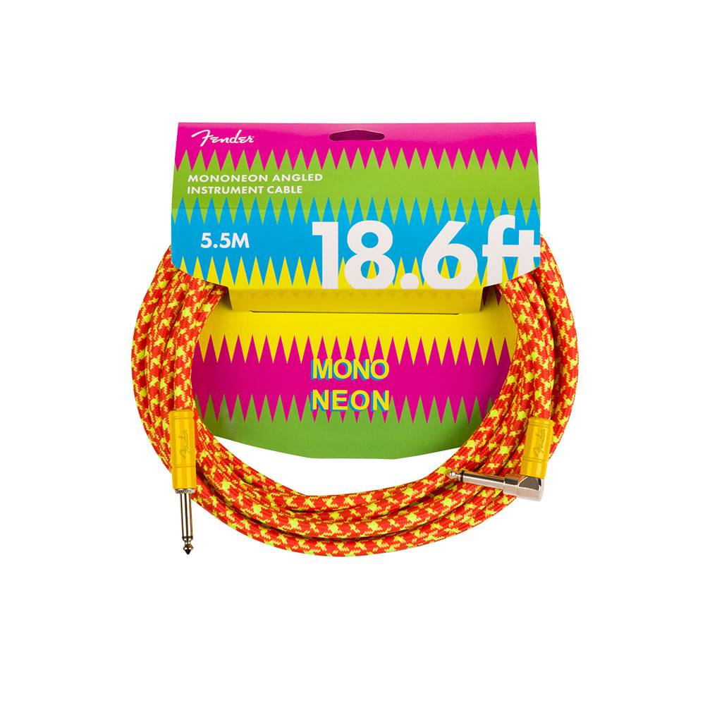 Fender MonoNeon Instrument Cables 吉他導線 (10ft/18.6ft)