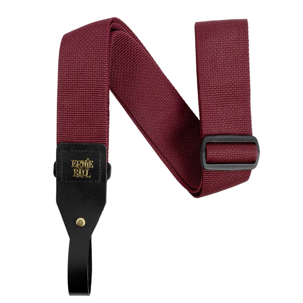 Ernie Ball Acoustic Polypro Strap - Burgundy 5367 背帶 Ernie Ball Acoustic Polypro Strap - Burgundy 5367 背帶