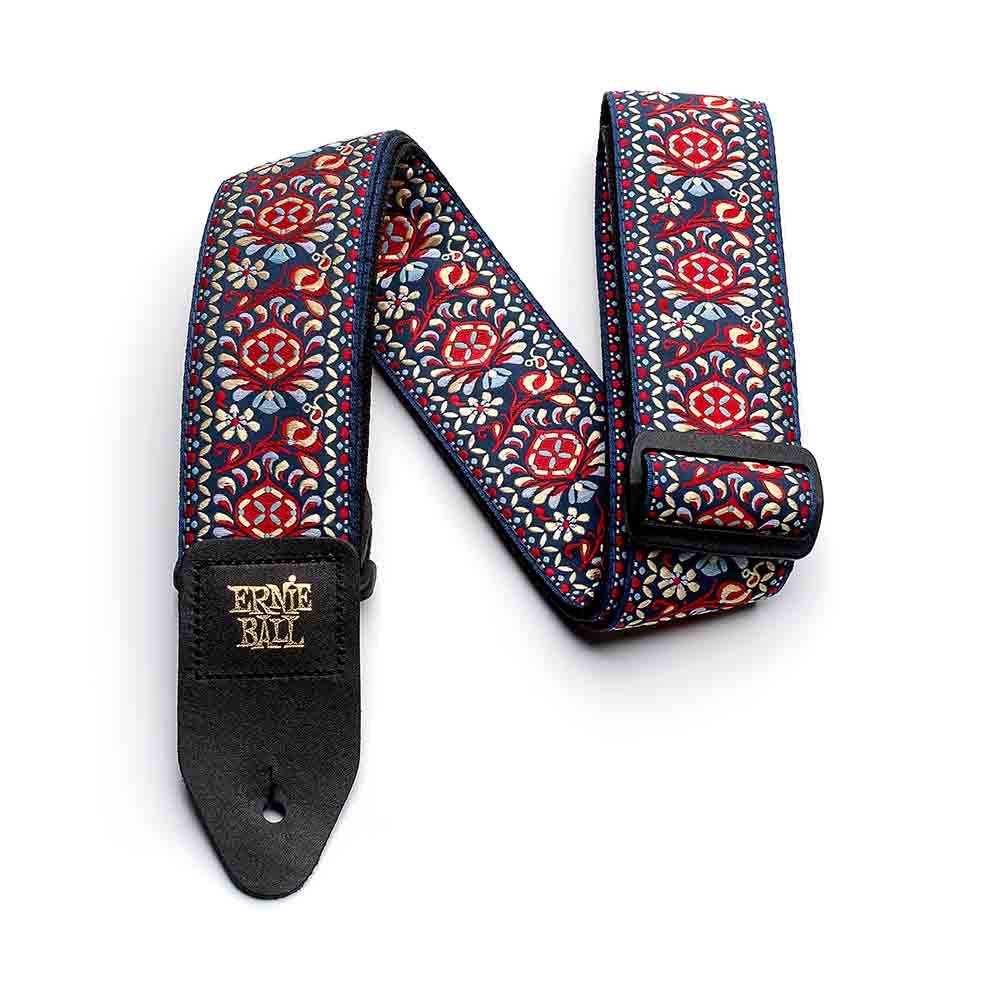 Ernie Ball Classic Jacquard Strap - Royal Bloom 4091 背帶