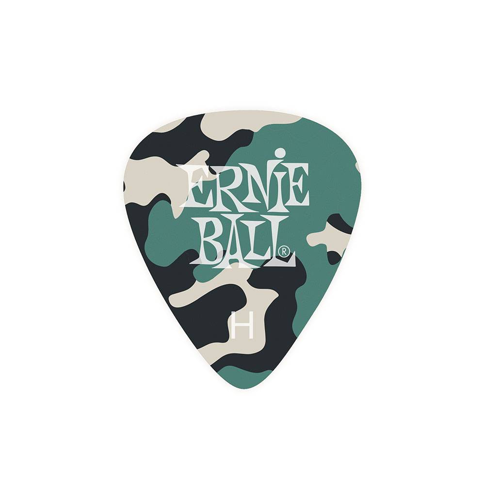 Ernie Ball Camouflage Cellulose Heavy 9223 匹克 (12片裝)