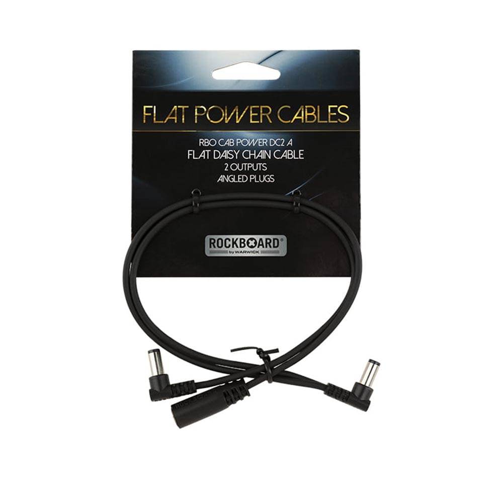 RockBoard Flat Daisy Chain Cable Angled 2 Outputs 2路串接供電線 RockBoard Flat Daisy Chain Cable Angled 2 Outputs 2路串接供電線