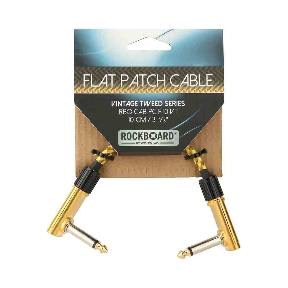 RockBoard Vintage Tweed Series Flat Patch Cable 導線 (10/20/30/60cm)