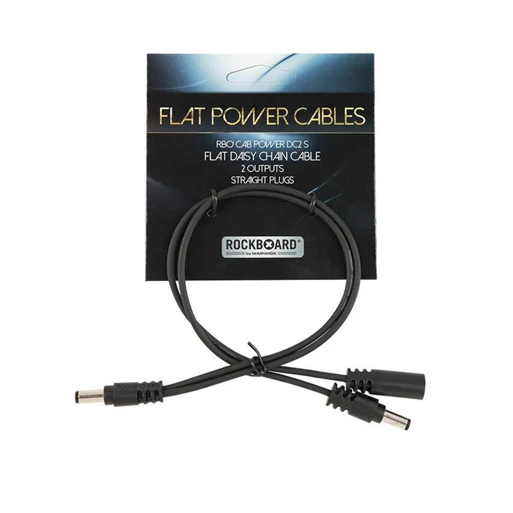 RockBoard Flat Daisy Chain Cable Straight 2 Outputs 2路串接供電線 RockBoard Flat Daisy Chain Cable Straight 2 Outputs 2路串接供電線