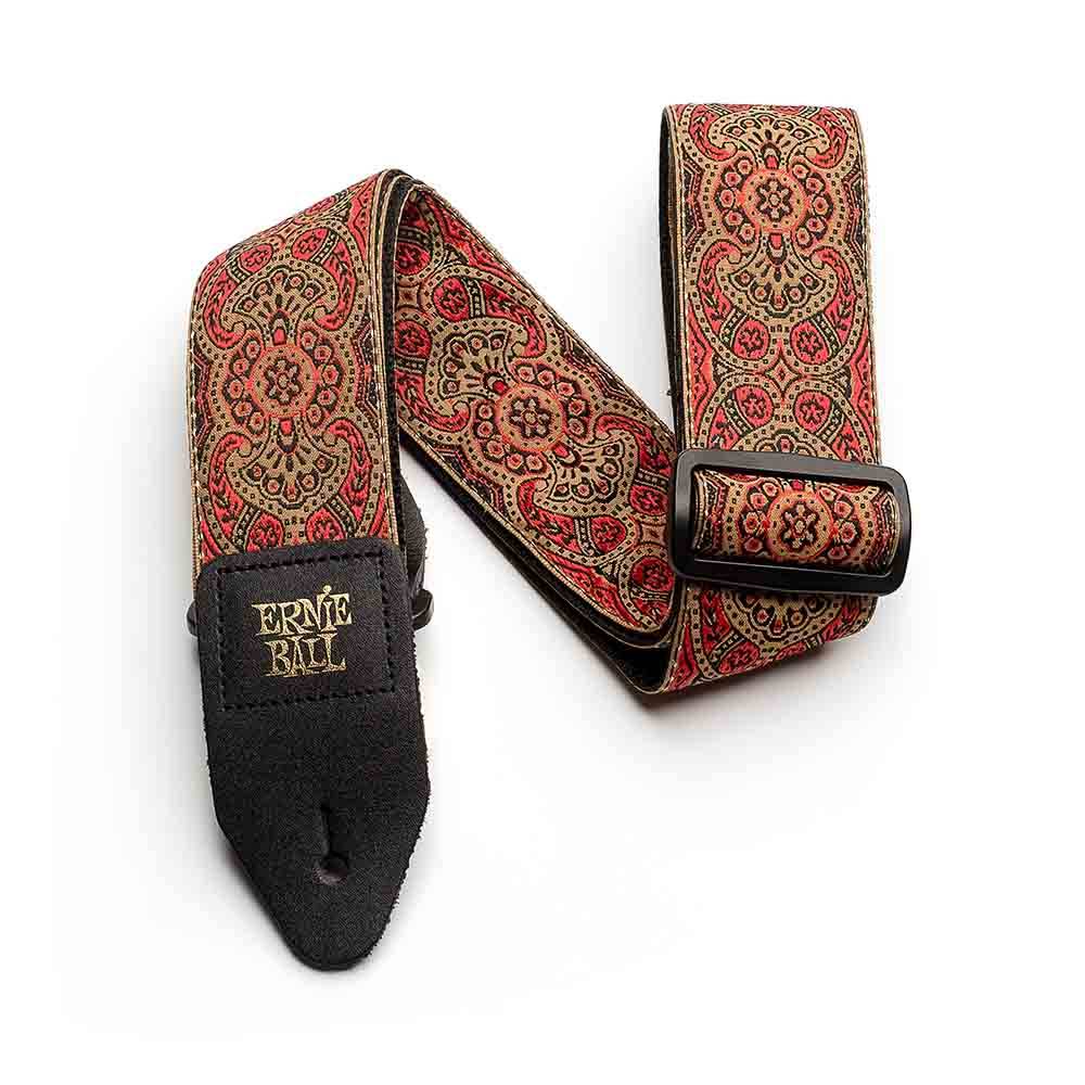 Ernie Ball Classic Jacquard Strap - Crimson Paisley 4162 背帶