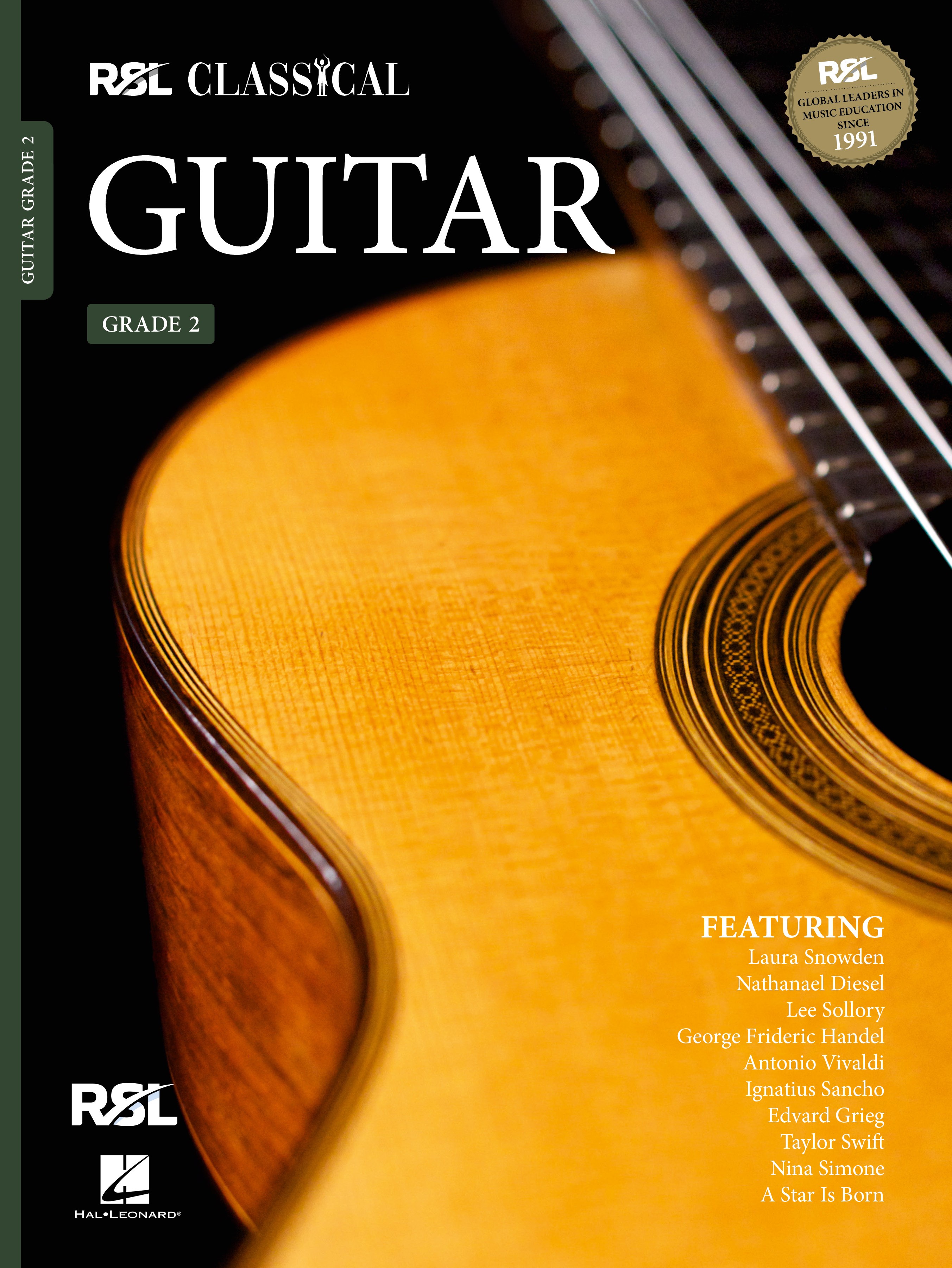 RSL CLASSICAL GUITAR GRADE 2 2022 古典吉他檢定參考歌本 RSK200168