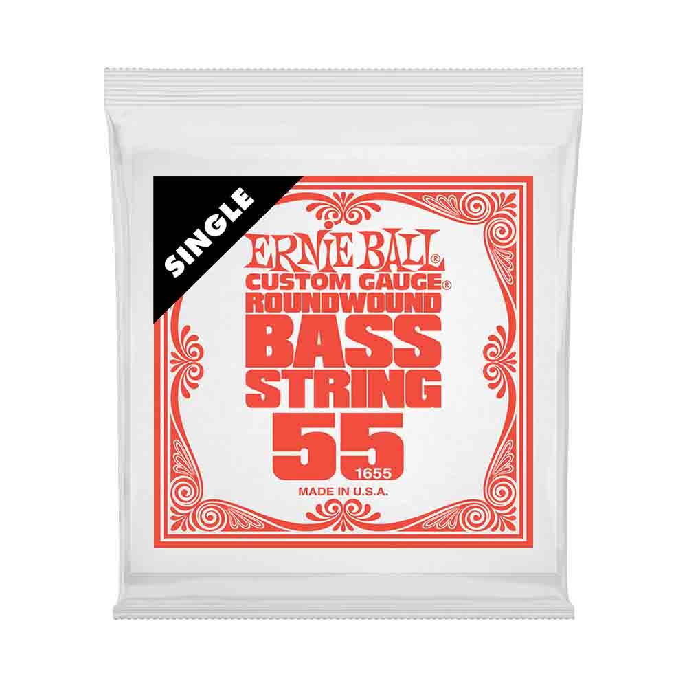Ernie Ball Nickel Wound 1655 鎳纏繞 電貝斯零弦 (單入裝) 55