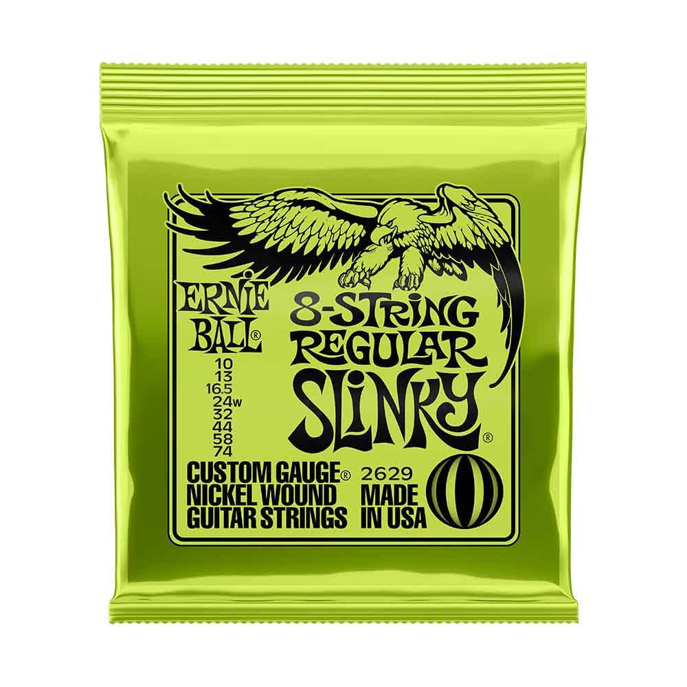 Ernie Ball Regular Slinky 2629 鎳纏繞 電吉他八弦套弦 10-74