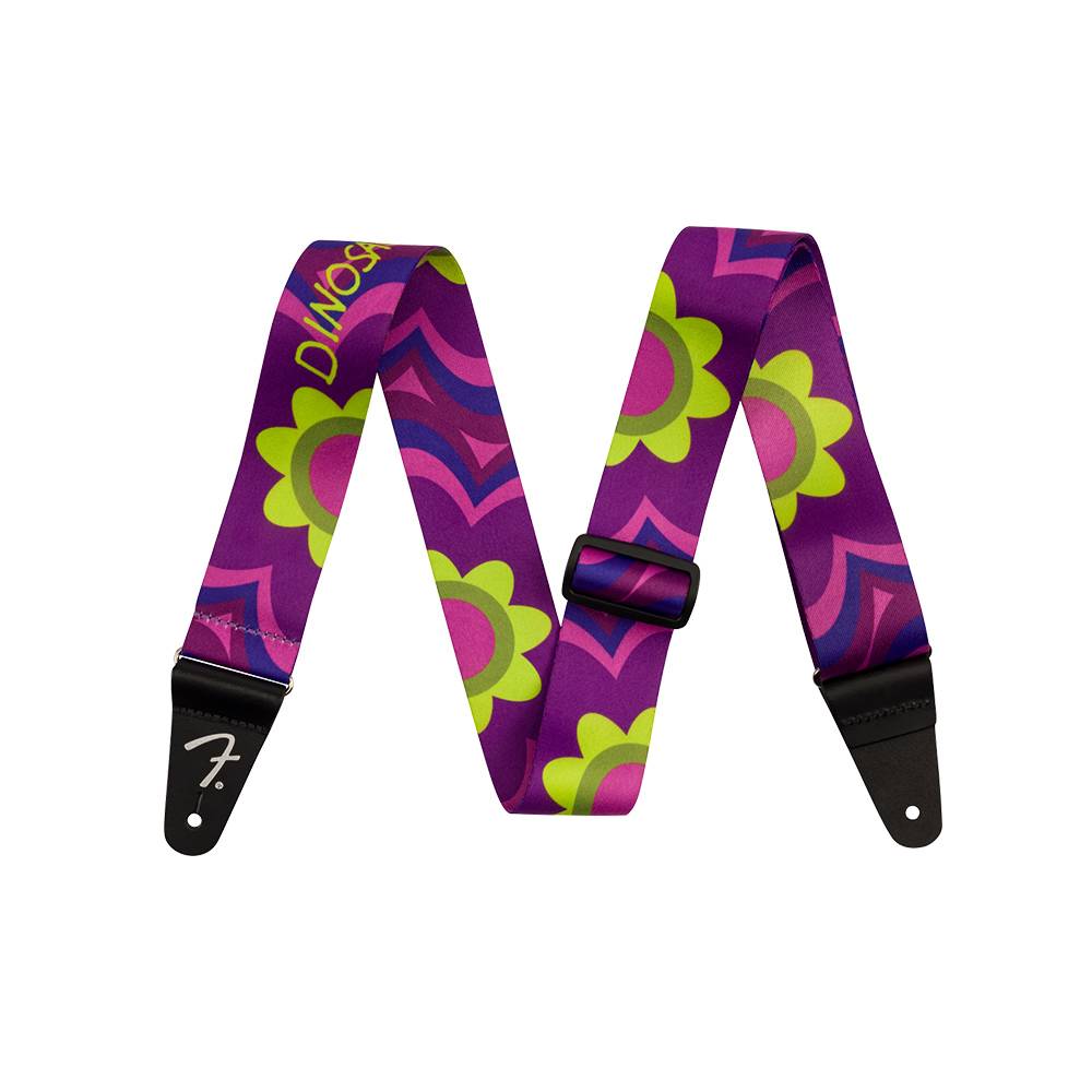 Fender J Mascis Magenta Flower Strap 簽名款背帶