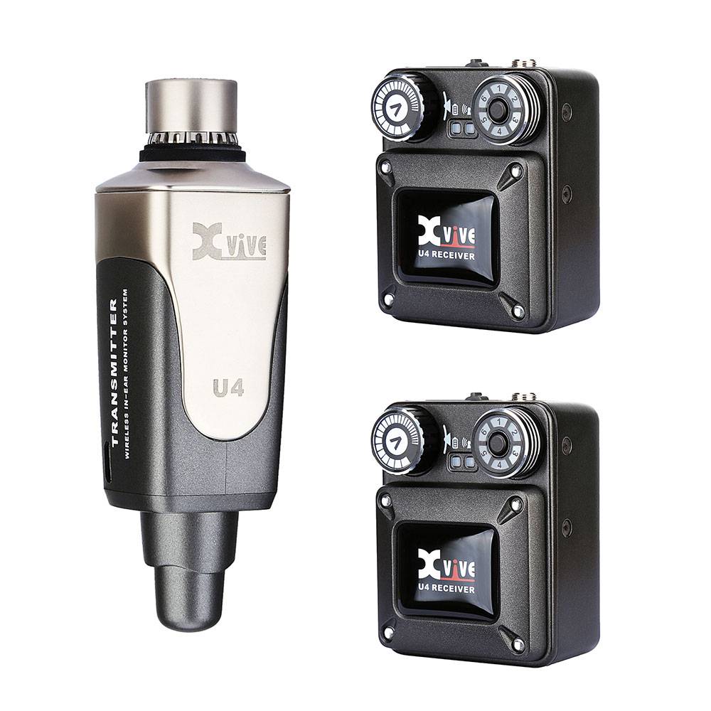 Xvive U4R2 Wireless IEM System 入耳式無線監聽傳輸介面