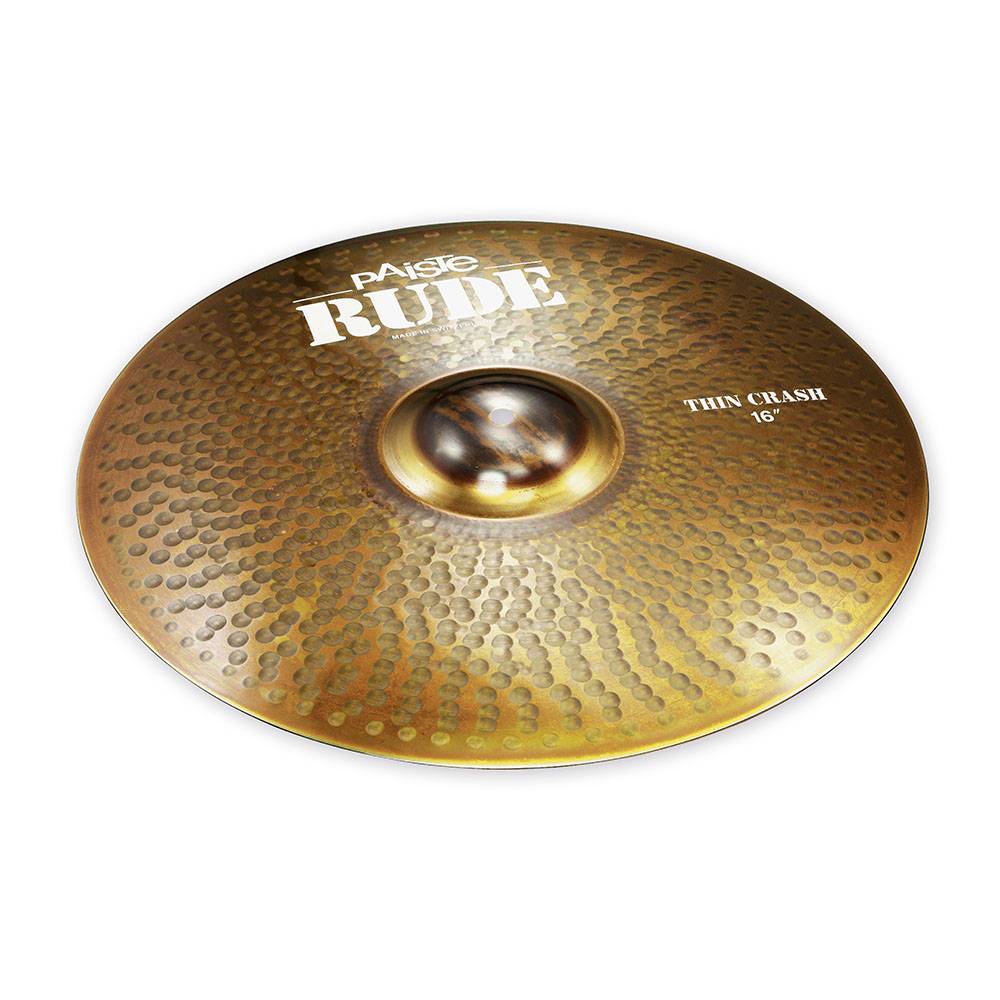 PAiSTe RUDE Thin Crash 銅鈸 (16 PAiSTe RUDE Thin Crash 銅鈸 (16