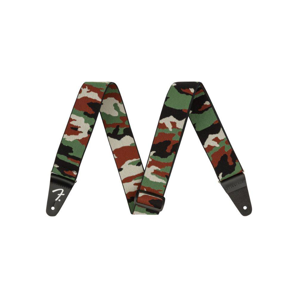 Fender WeighLess Camo Straps Woodland Camo 背帶