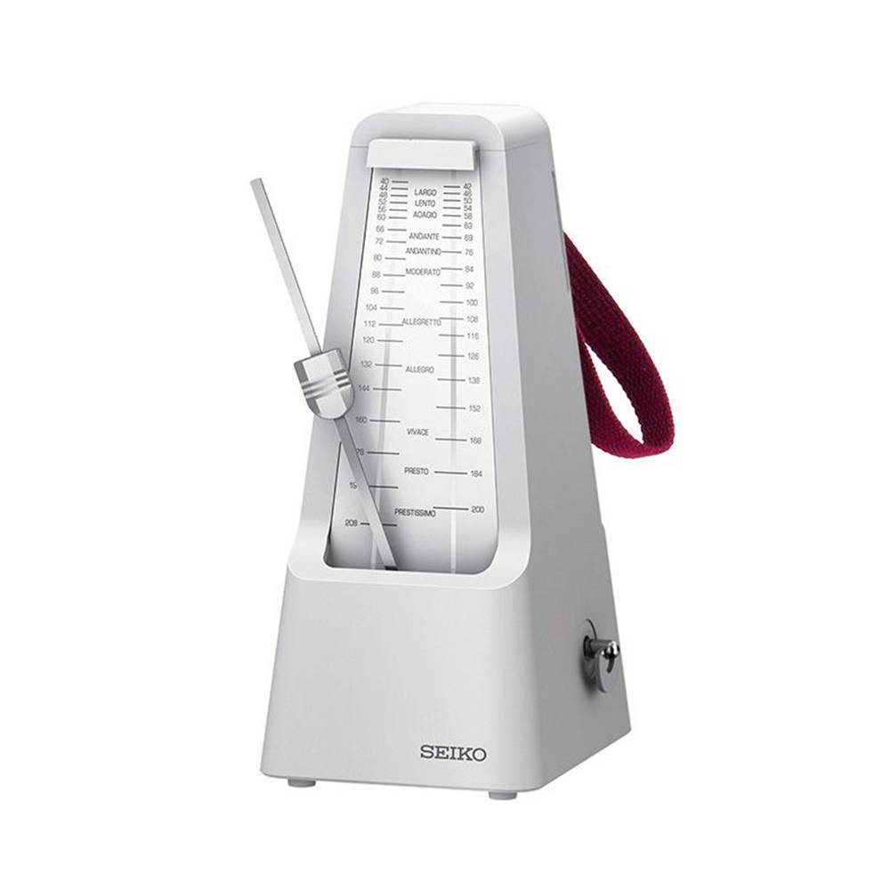 SEIKO SPM400W  機械式節拍器 白色