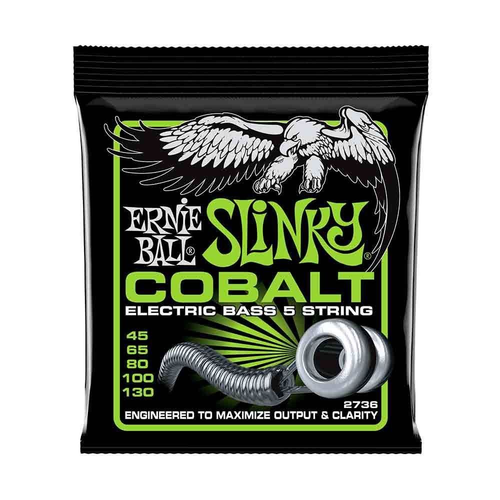 Ernie Ball Slinky Cobalt 2736 高出力鈷弦 電吉他五弦套弦 45-130