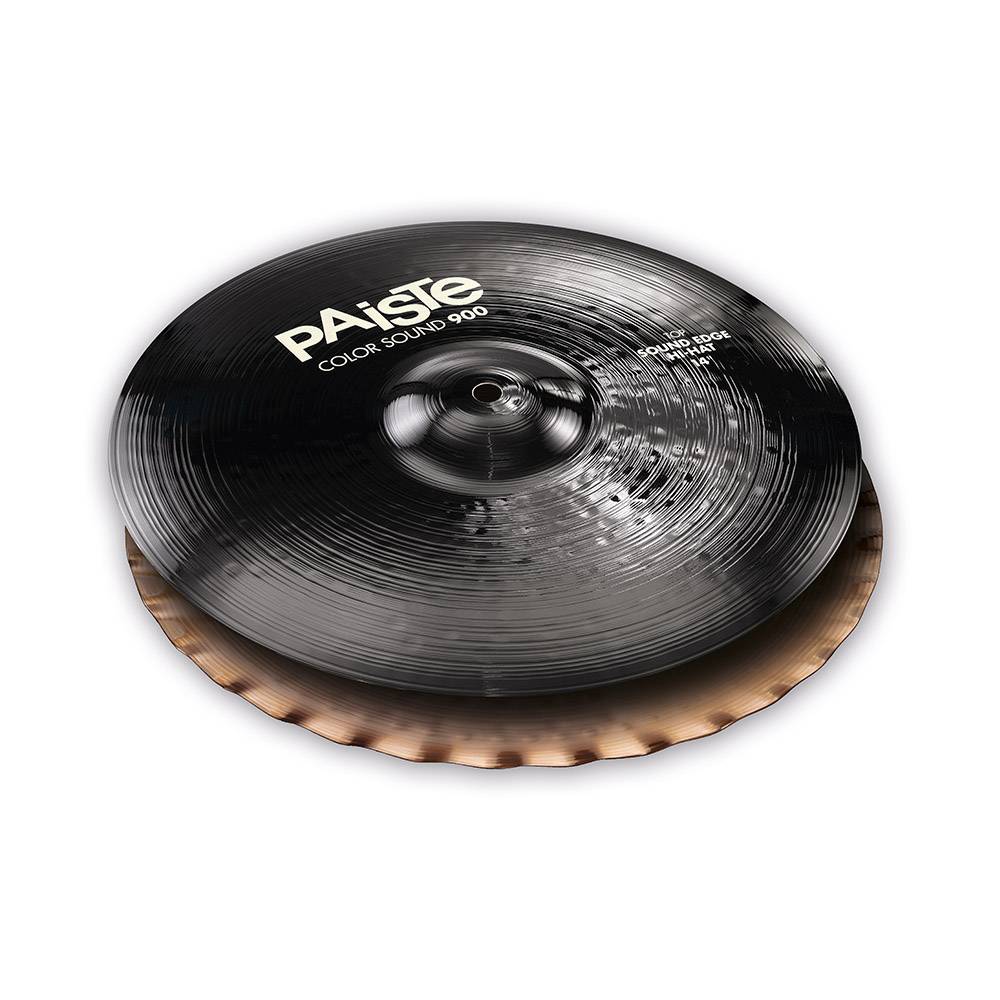 PAiSTe Color Sound 900 Black Sound Edge Hi-Hat 14
