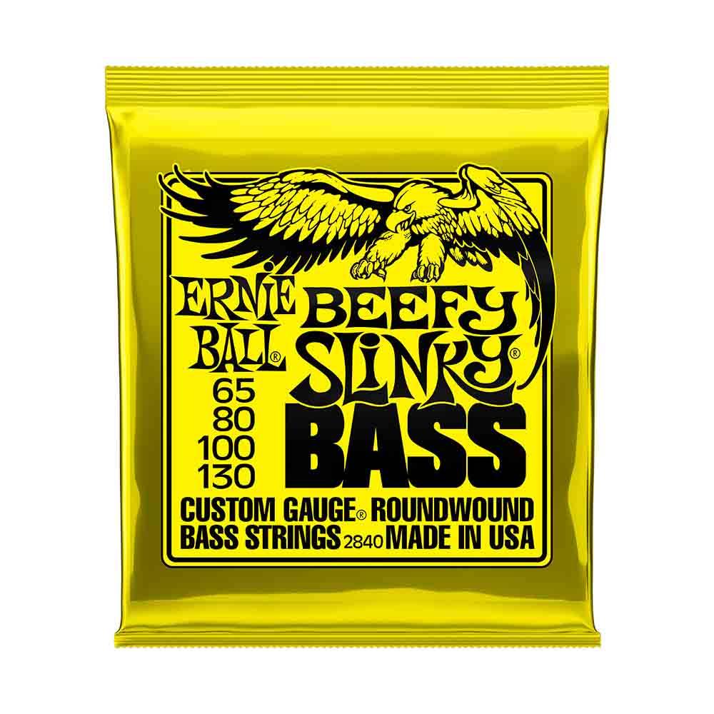 Ernie Ball Beefy Slinky 2840 鎳纏繞 電貝斯套弦 65-130