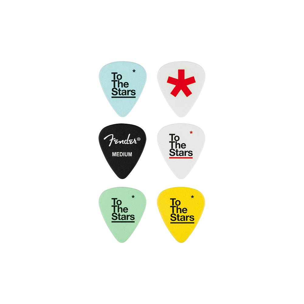 Fender Tom DeLonge 351 Celluloid Picks 簽名匹克套組