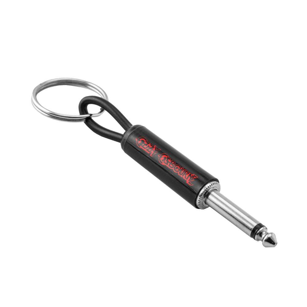 Pluginz Ozzy Red Logo Guitar Plug Keychain 聯名款鑰匙圈