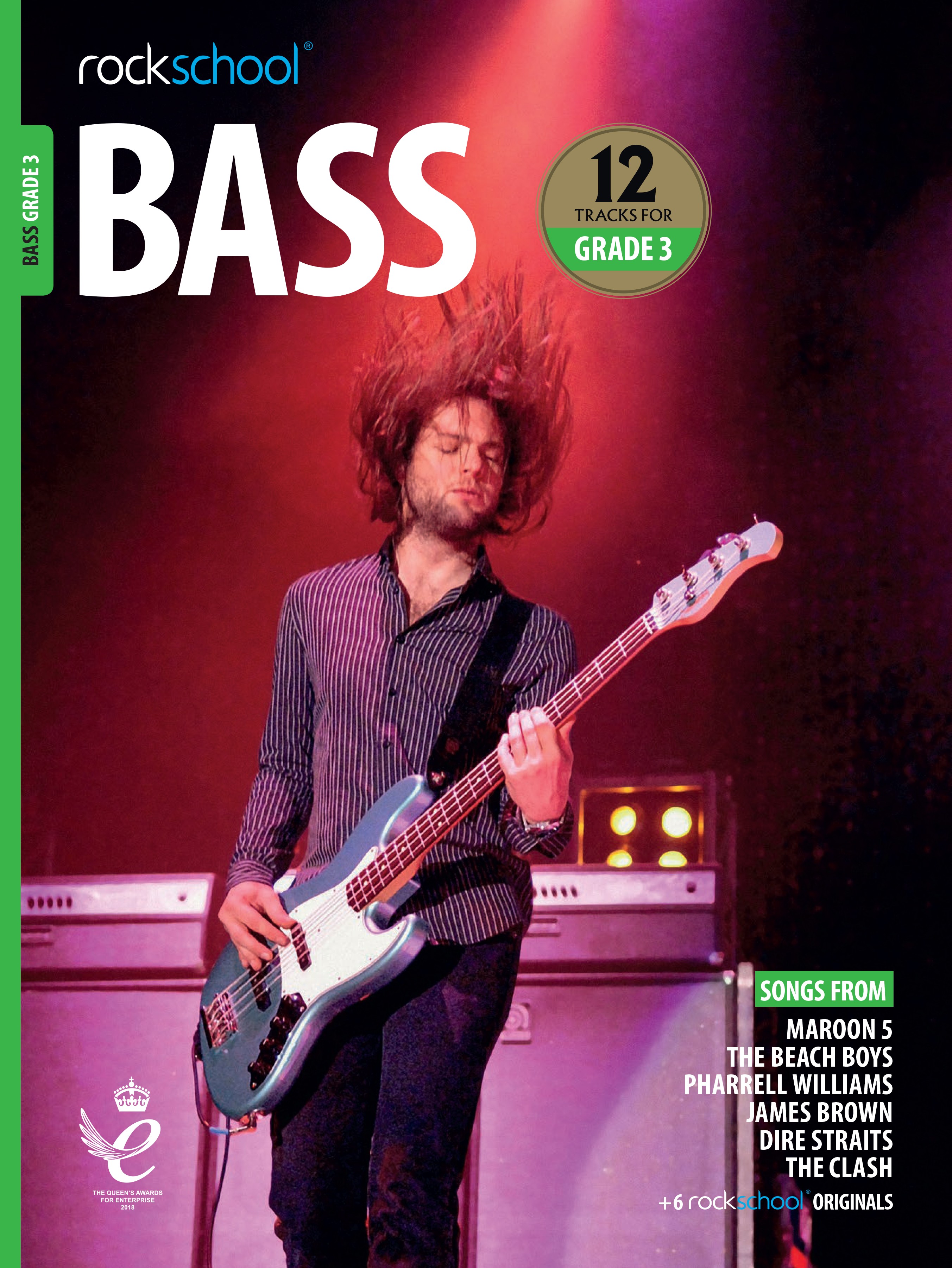 ROCKSCHOOL BASS GRADE 3 2018+ 電貝斯檢定書 RSK200054