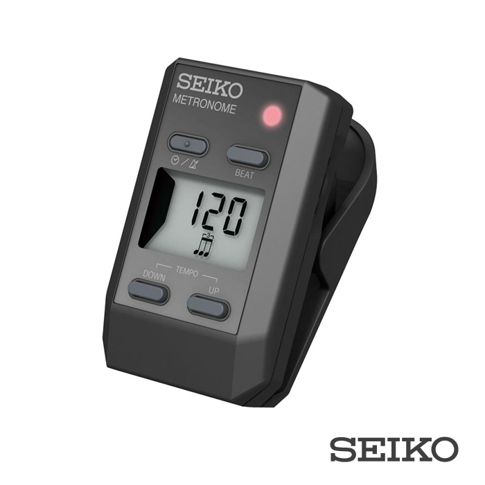 SEIKO DM51BE 夾式數位節拍器 黑色