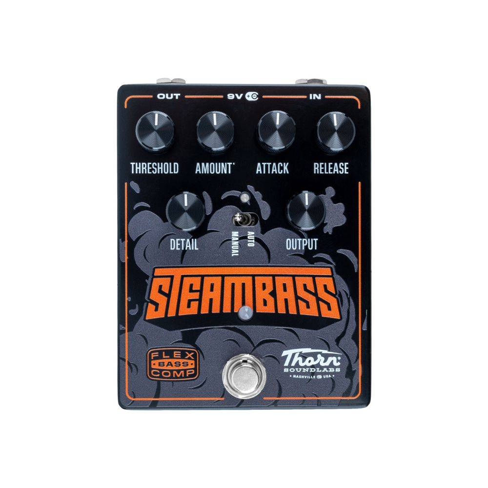 Thorn Soundlabs STEAMBASS Effects Pedal - Flex BASS Comp 效果器
