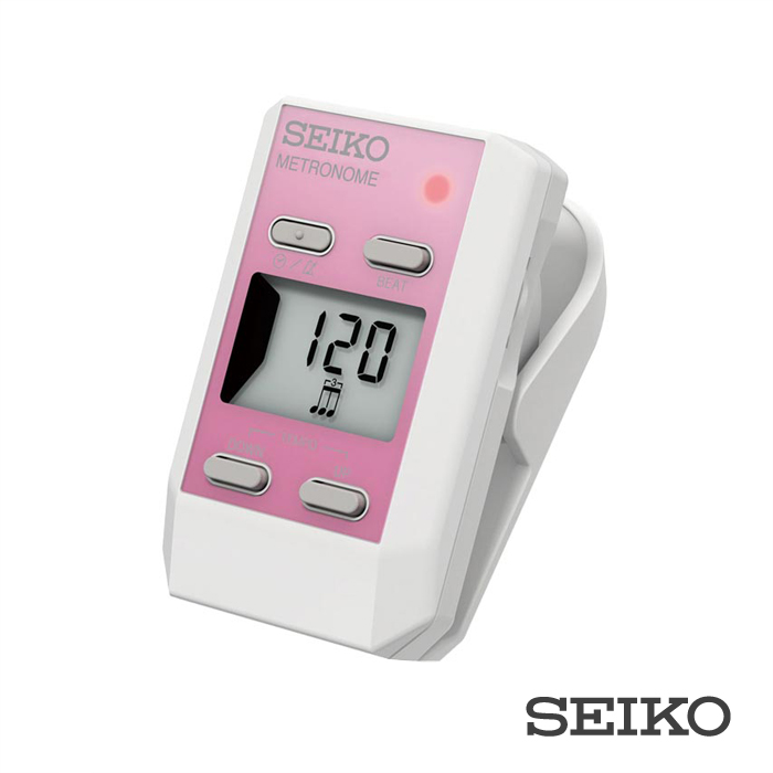 SEIKO DM51PE  夾式數位節拍器 粉紅